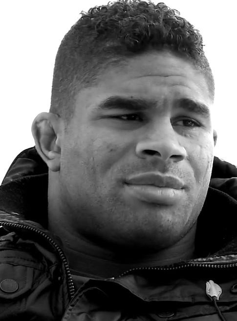 A photo of Alistair Overeem, a famous Dutch kickboxer and MMA Fighter