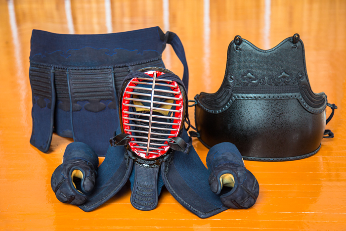 Kendo essential gear like the kote, do, and tare